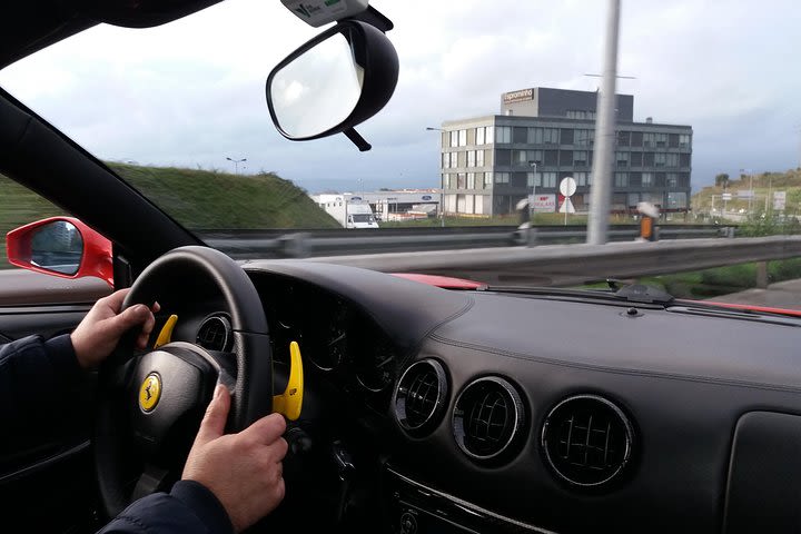 Ferrari driving experience on highway image