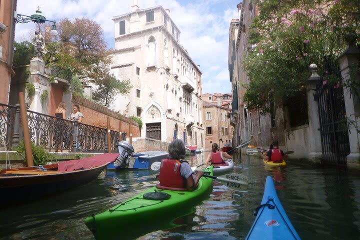 Venice Small-Group Mystery Kayak Tour image