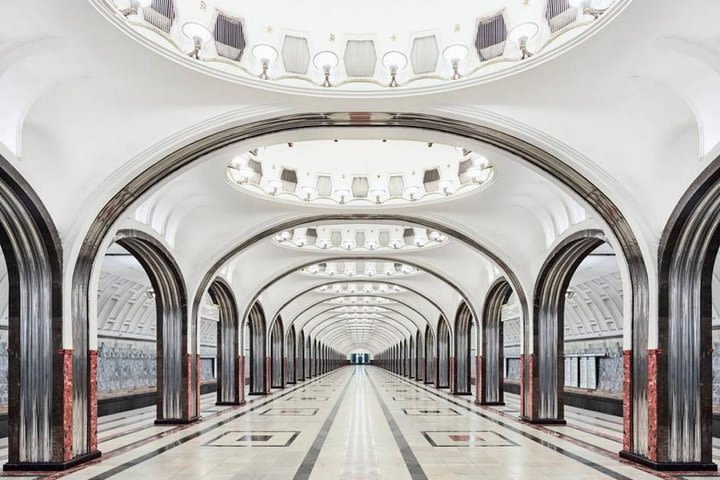 Moscow Metro Stations Tour with Hotel Pickup image