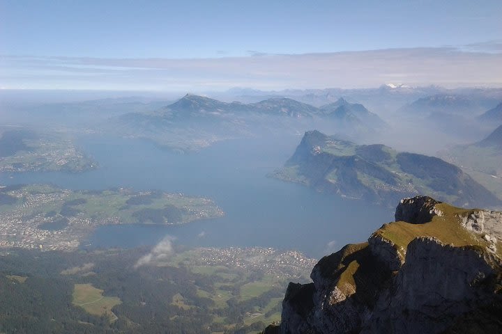 Mount Pilatus Golden Round Trip with Lake Cruise Private Tour from Luzern image