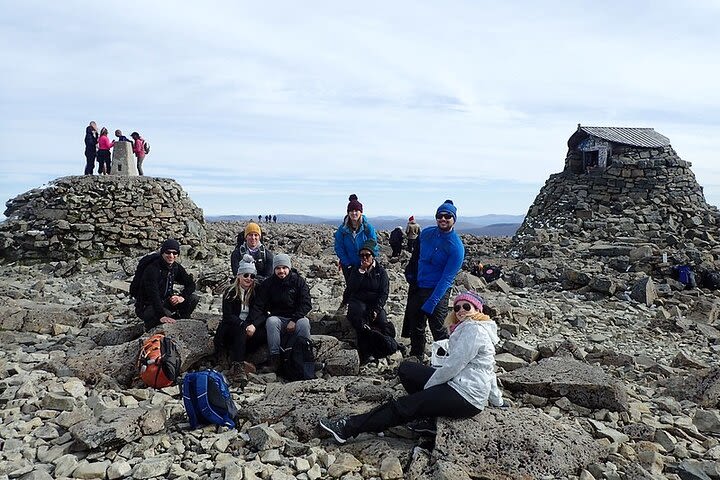 Group Walk up Ben Nevis from Fort William image