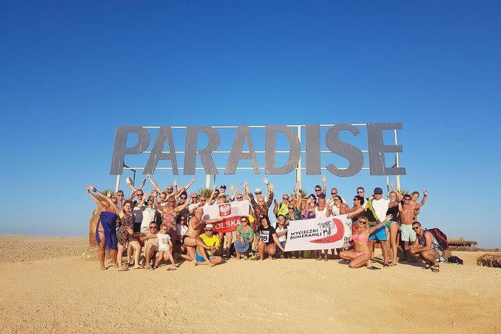 Paradise Island Snorkeling Sea Trip With Lunch and water sports - Hurghada image