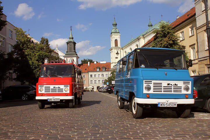 Best of Warsaw - private tour by retro minibus image