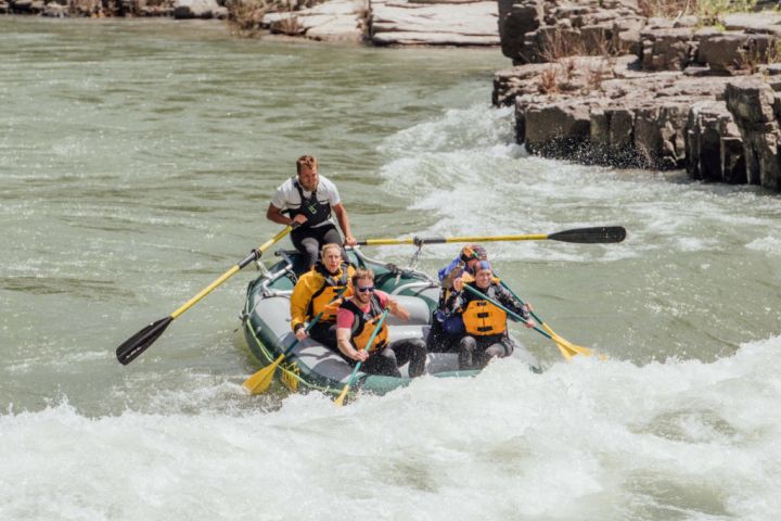 Small Boat Slam Whitewater Rafting in Jackson Hole image