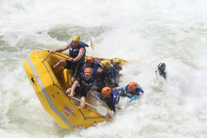 Full-Day White Water Rafting on the Zambezi River image