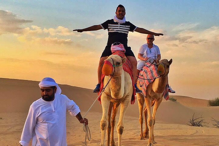 Dubai Camel Caravan with BBQ Dinner Buffet image