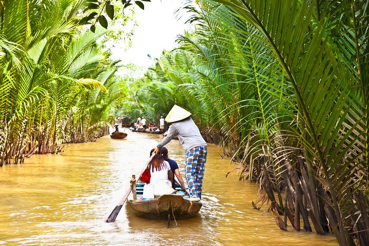 Mekong Delta Guided Tour from Ho Chi Minh city with Vinh Trang Pagoda & Lunch image