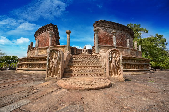 Polonnaruwa Ancient Kingdom and Wild Elephant Safari from Sigiriya image