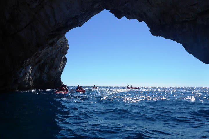 Elaphite islands Full Day Sea Kayaking and Snorkeling to Green Cave image