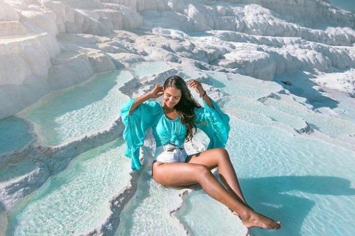 Pamukkale & Hierapolis Day Trip from Side image