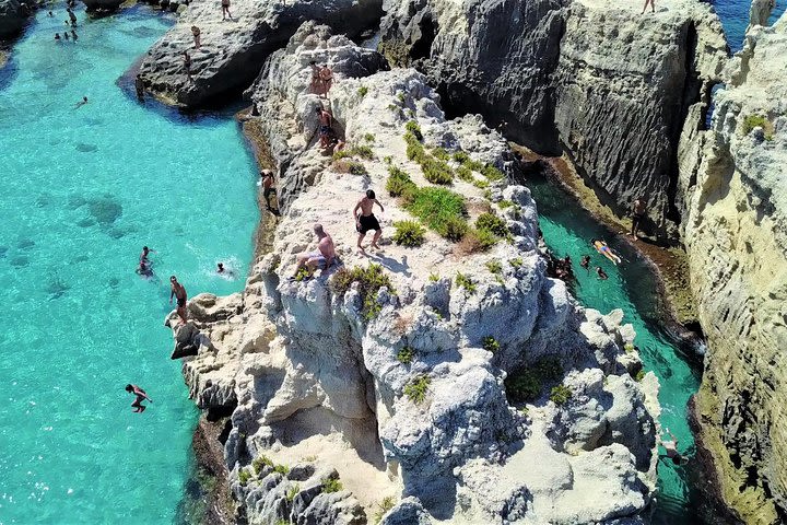 EXCITING PRIVATE BOAT TOUR, up to 8 people, from Tropea to Capo Vaticano image