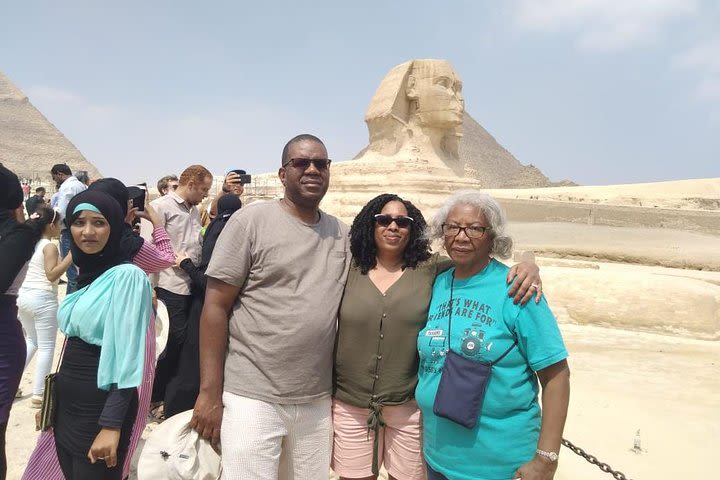 8-hours Giza pyramids,Sphinx ,Sakkara step pyramid and Memphis old city image