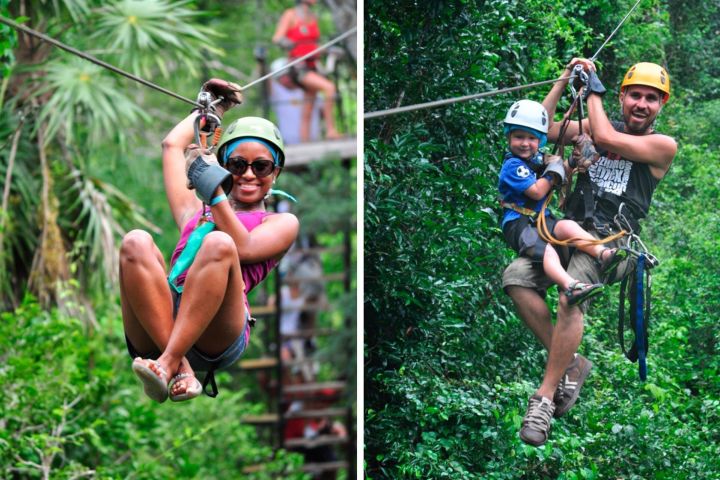 Cancun Zipline & Off-Road Buggy Adventure image