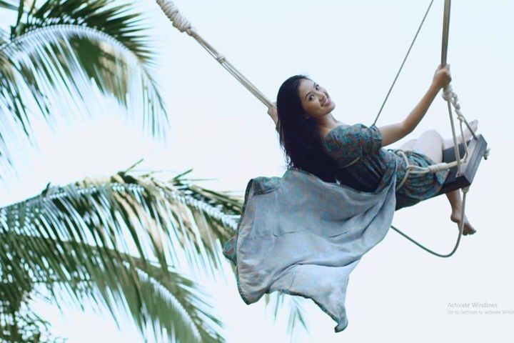 Bali Jungle River View Swing  image