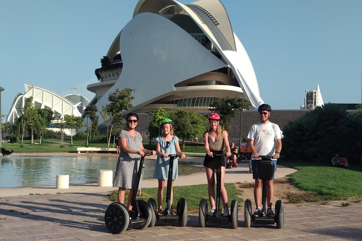 Valencia City of Arts and Sciences and Seaport Private Segway Night Tour image