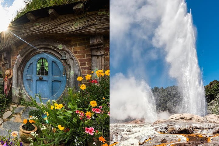 Hobbiton & Rotorua Small Group Tour incl Te Puia, Hangi Buffet Lunch & Concert  image