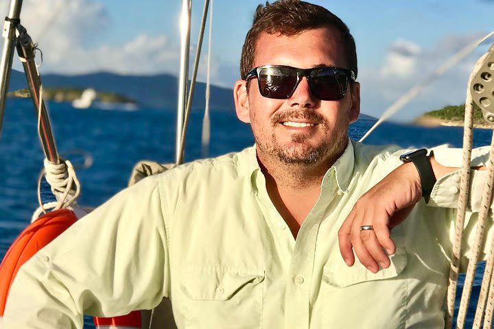 Group Sunset Sail St. John image