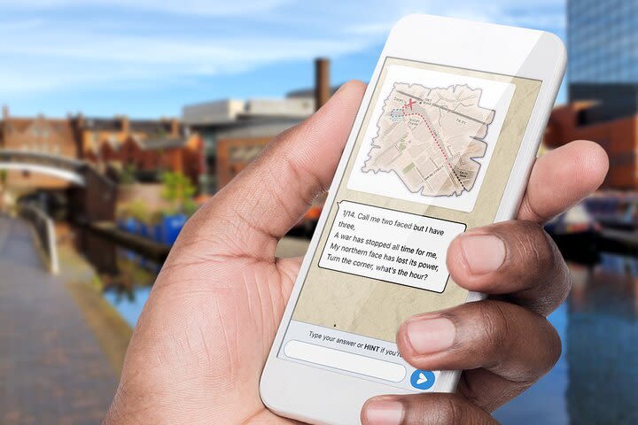 Private Self-Guided Treasure Hunt around Birmingham - Tow Paths and Trades image