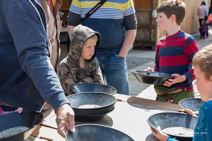 Gold Panning Adventure in Downtown Skagway Alaska image