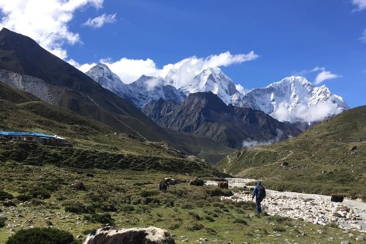 Landing Everest base camp by Helicopter from Kathmandu image