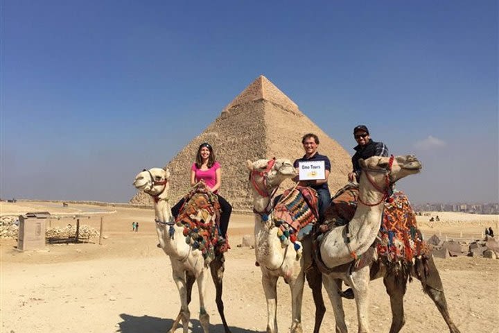 Day Tour to Giza Pyramids by Camel image