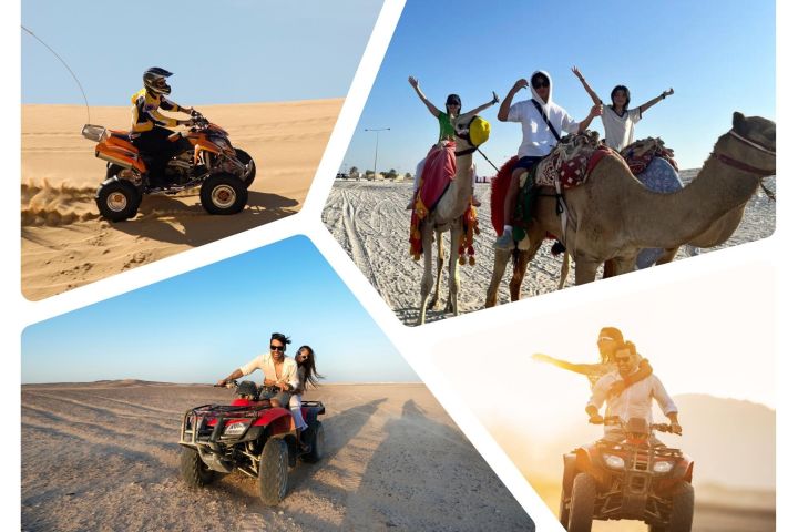 Doha Desert Adventure: Quad Biking & Camel Ride image