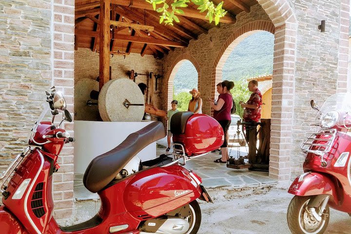 Savour The Flavors Of Corfu Vespa Scooter Tour image