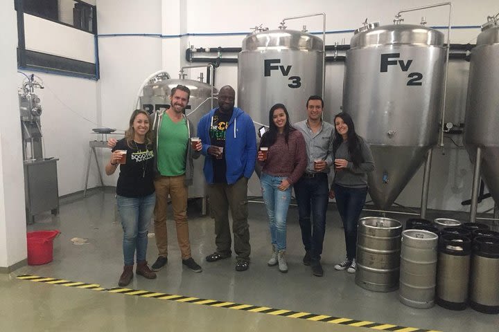 Brewery and Craft Beer Tour in Bogotá image