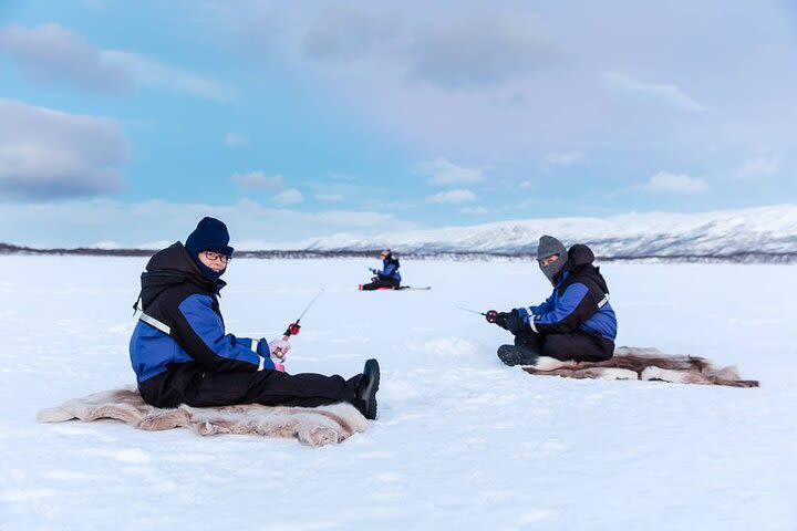 Ice Fishing Experience in Abisko image