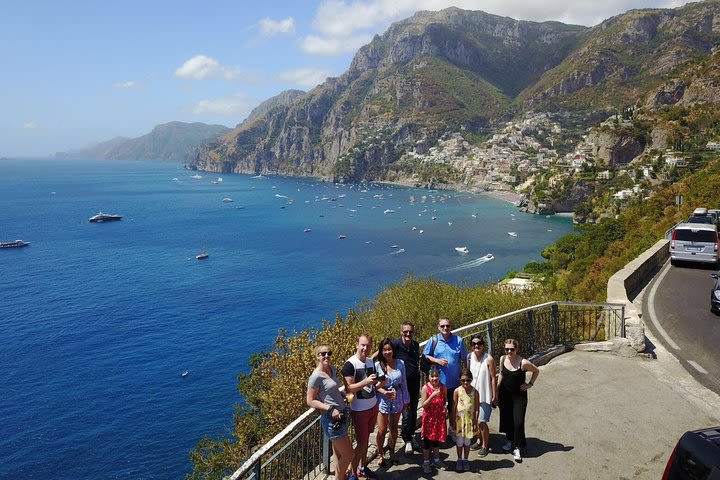 Private Pompei & Amalfi coast drive with Positano stop from Rome image