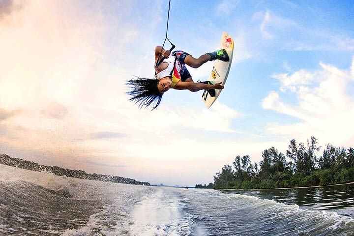 Wakeboard in the San Juan reservoir image