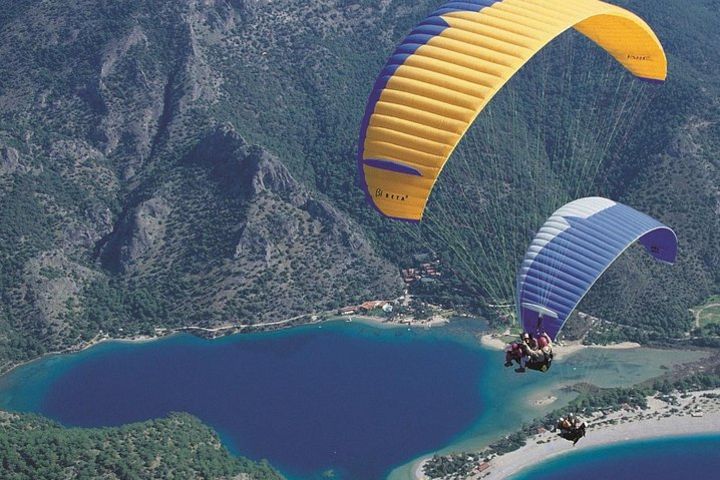 Fethiye Saklikent and Oludeniz with Paragliding Advanture Day Trip from Marmaris image