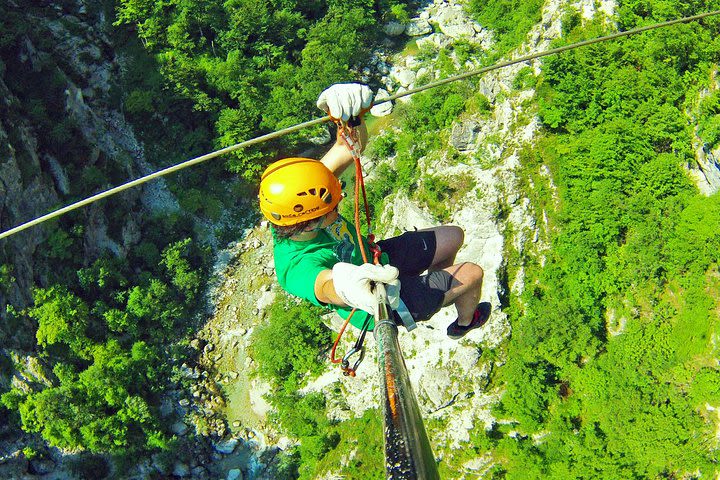 Bovec Zipline - canyon Ucja - the biggest zipline in Europe image