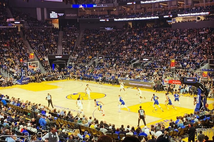 Golden State Warriors Basketball Game at Chase Center image