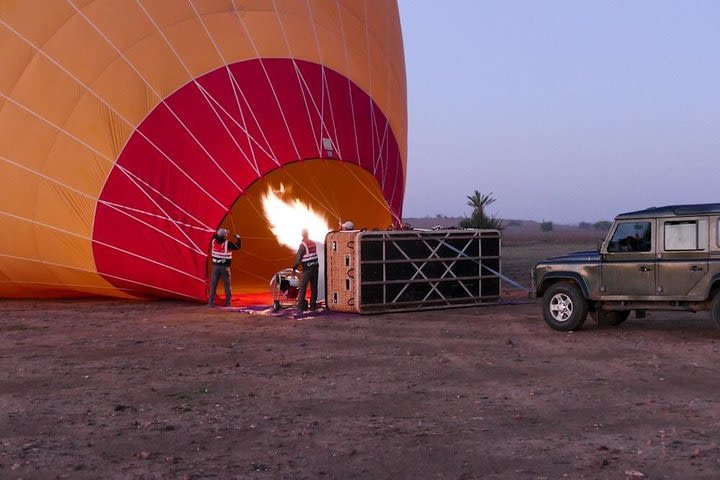 Private Sunrise Atlas Mountain Balloon Ride with Berber Breakfast and Camel Ride image