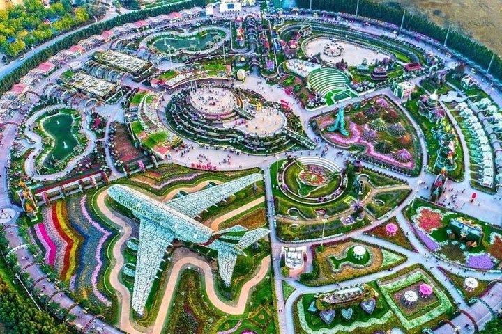 Day Tour Burj khalifa Global Village Miracle Garden & Dubai Frame image