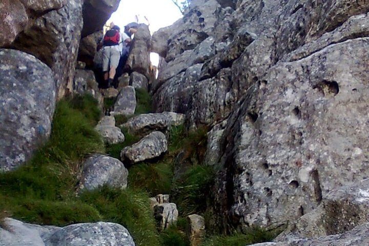 An exciting scramble on Table Mountain image