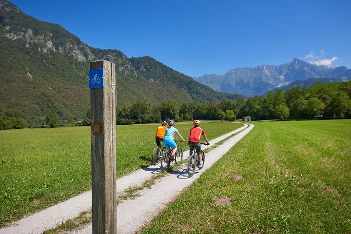 Family Cycling in Soča Valley image