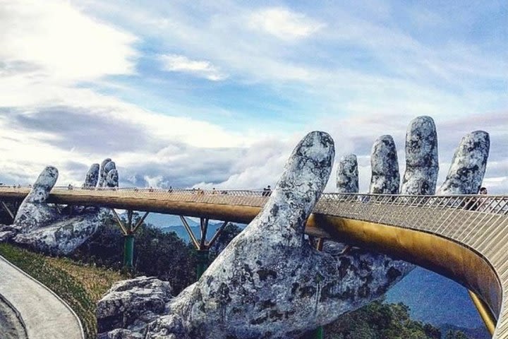 Hue- The Golden Bridge Da Nang ( Ba Na Hill)- Hoi An Car Transfer or Vice Versa image