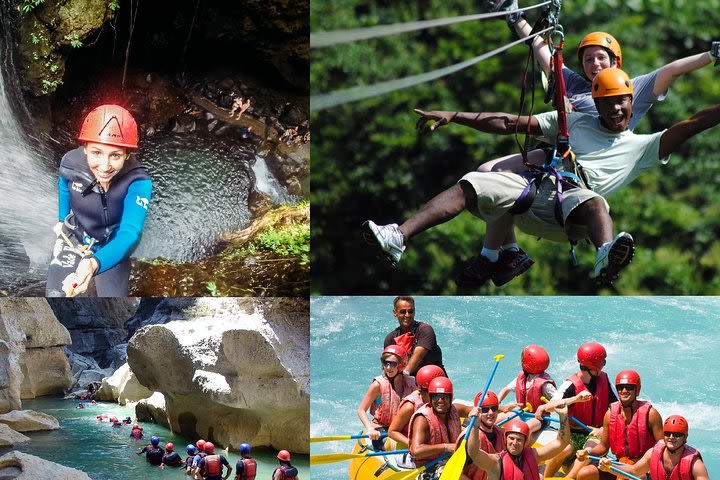 Rafting Canyoning and Zipline Adventure from Belek image