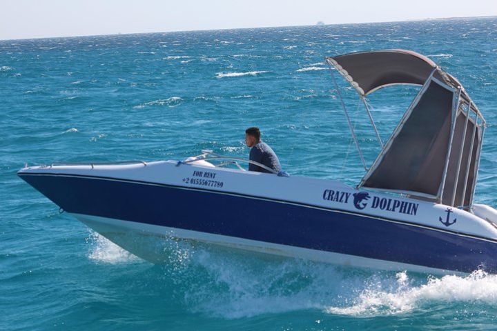 Private Speedboat to Orange Bay Island 8pax &snorkeling&Water Sport - Hurghada image