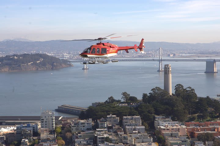 Helicopter Tour with Lunch and Afternoon in Sausalito image