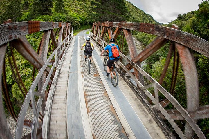 Remutaka Rail Trail & Martinborough Vineyard Explorer Cycle Tour image