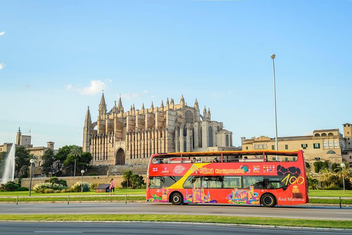 Palma de Mallorca Hop-On Hop-Off Bus Tour with Optional Boat & Belver Castle image