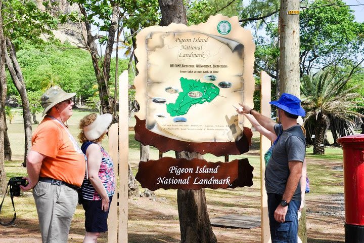 Northern St. Lucia Highlights with Beach image