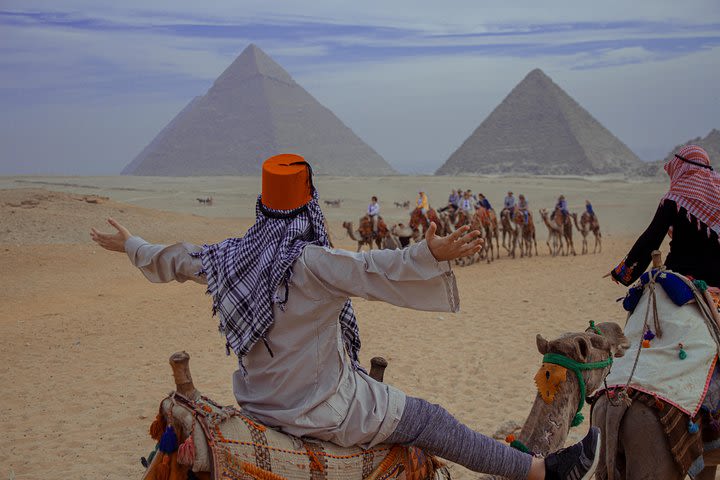 Giza Pyramids and Sphinx Day Tour including Lunch from Cairo image