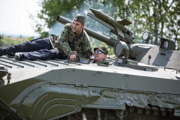 BMP Tank Driving Experience in Prague image