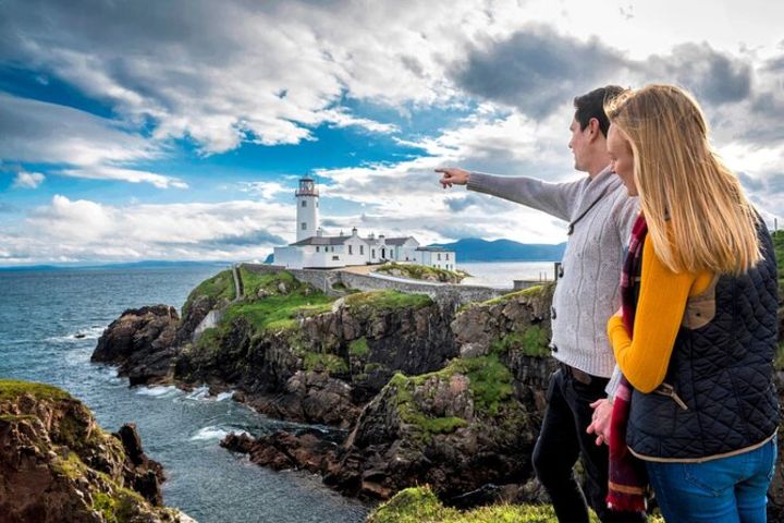 Fanad Lighthouse and Doe Castle Tour image