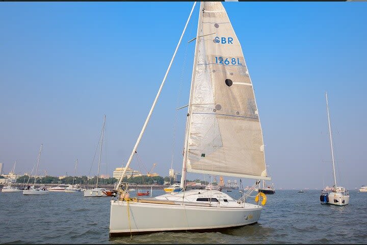 Sailing On a Yacht in Mumbai image