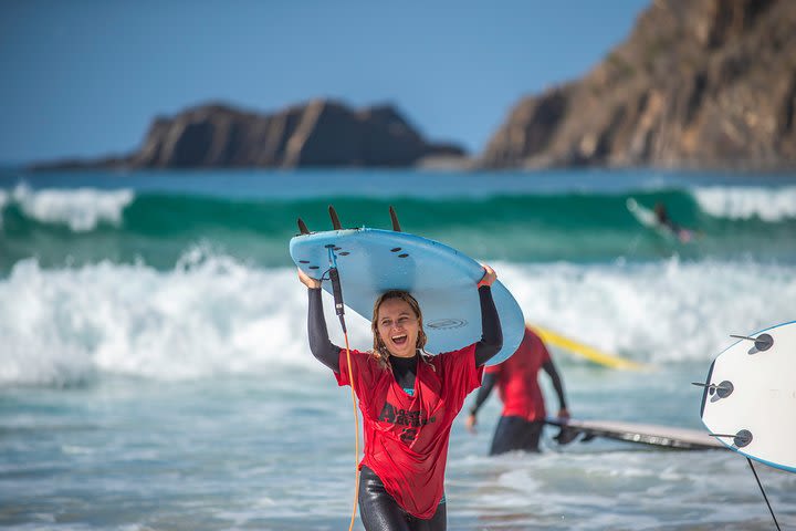 2 Hour Surf Lesson at the Beautiful Algarvian West Coast image